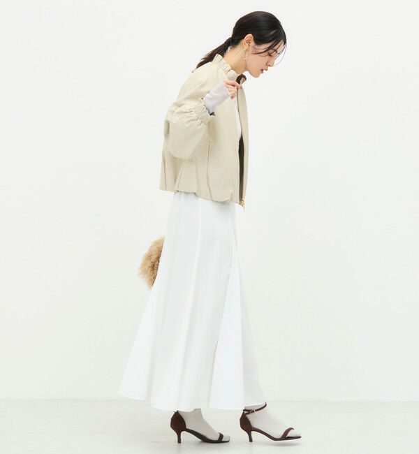 NOLLEY'S「【MARILYN MOON/マリリーンムーン】soft eco-leather blouson別注」|ブルゾン・スタジャン|