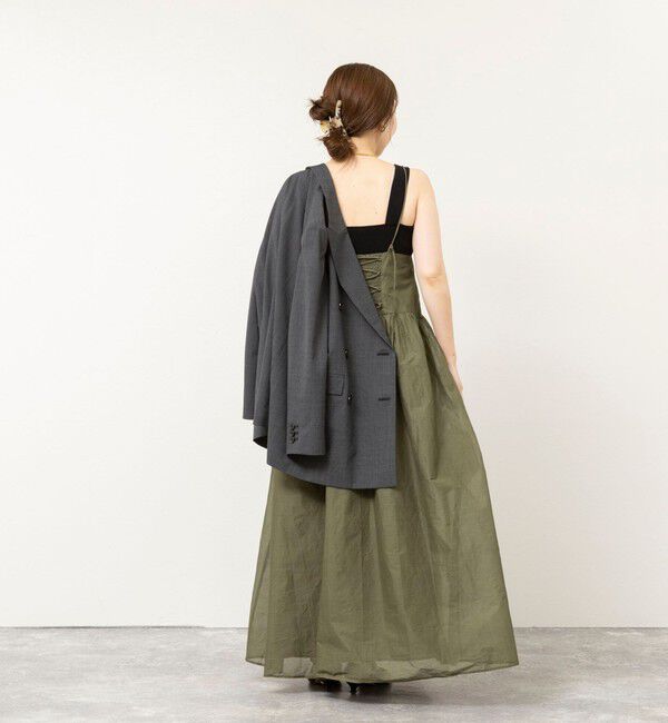 NOLLEY'S sophi「【MARILYN MOON/マリリーンムーン】sheer starched cotton 2way camiskirt」|ワンピース|