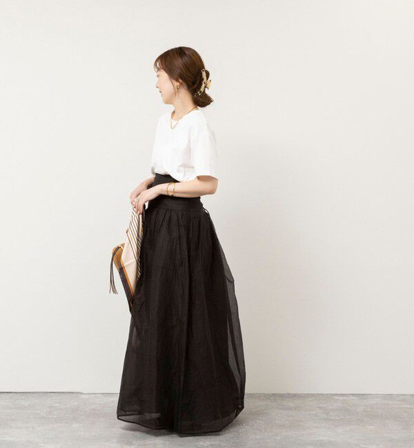 NOLLEY'S sophi「【MARILYN MOON/マリリーンムーン】sheer starched cotton 2way camiskirt」|ワンピース|