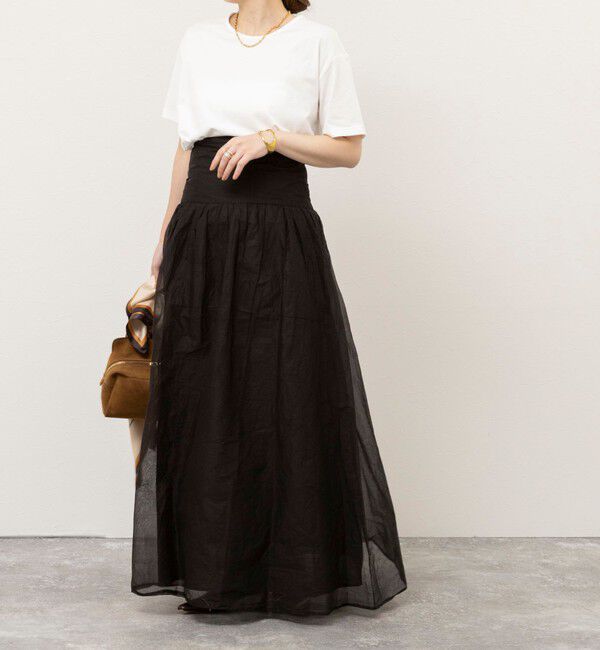 NOLLEY'S sophi「【MARILYN MOON/マリリーンムーン】sheer starched cotton 2way camiskirt」|ワンピース|