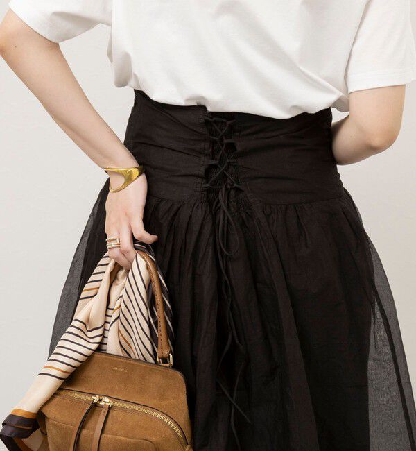 NOLLEY'S sophi「【MARILYN MOON/マリリーンムーン】sheer starched cotton 2way camiskirt」|ワンピース|