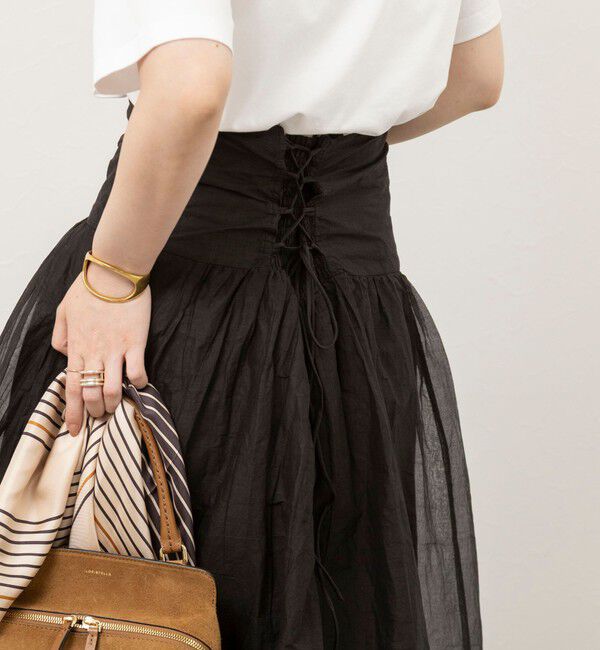 NOLLEY'S sophi「【MARILYN MOON/マリリーンムーン】sheer starched cotton 2way camiskirt」|ワンピース|