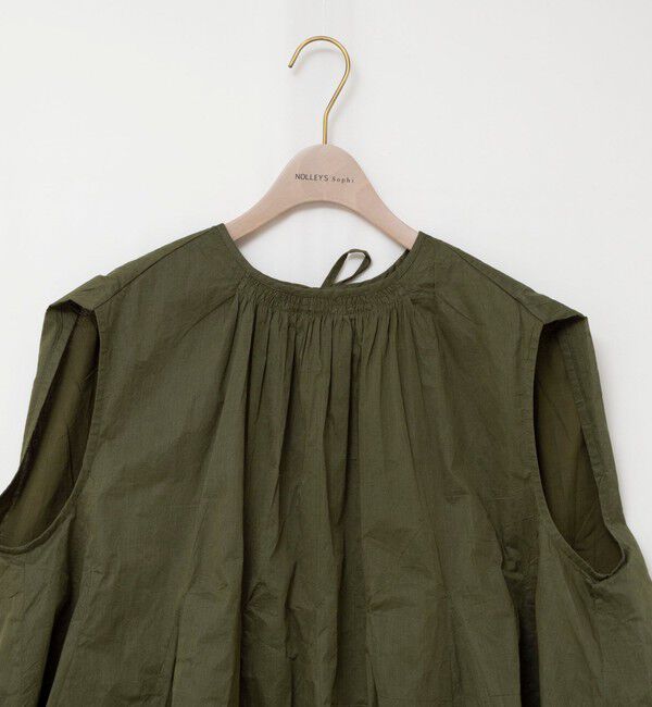 NOLLEY'S sophi「【MARILYN MOON/マリリーンムーン】sheer starched cottonブラウス」|シャツ・ブラウス|