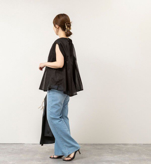 NOLLEY'S sophi「【MARILYN MOON/マリリーンムーン】sheer starched cottonブラウス」|シャツ・ブラウス|