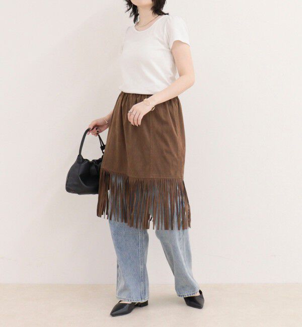 fredy emue「パフスリーブコンパクトTシャツ」|Tシャツ・カットソー|