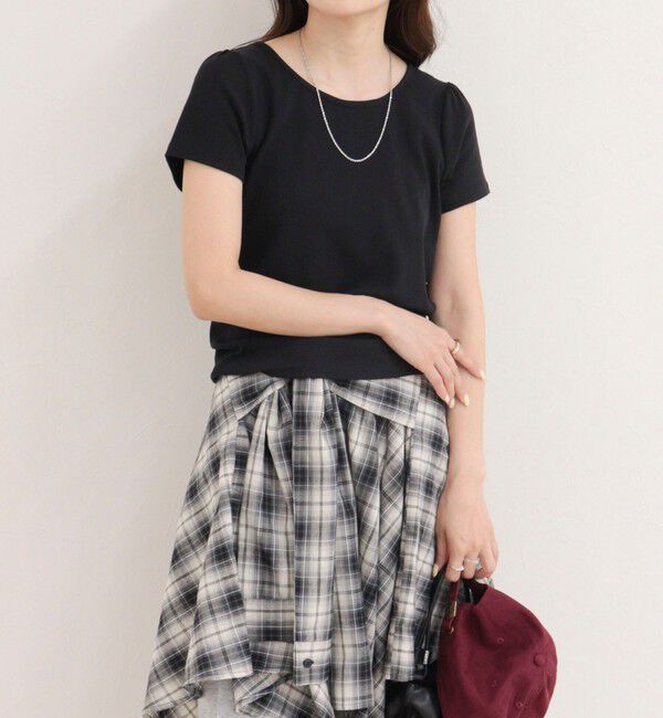 fredy emue「パフスリーブコンパクトTシャツ」|Tシャツ・カットソー|