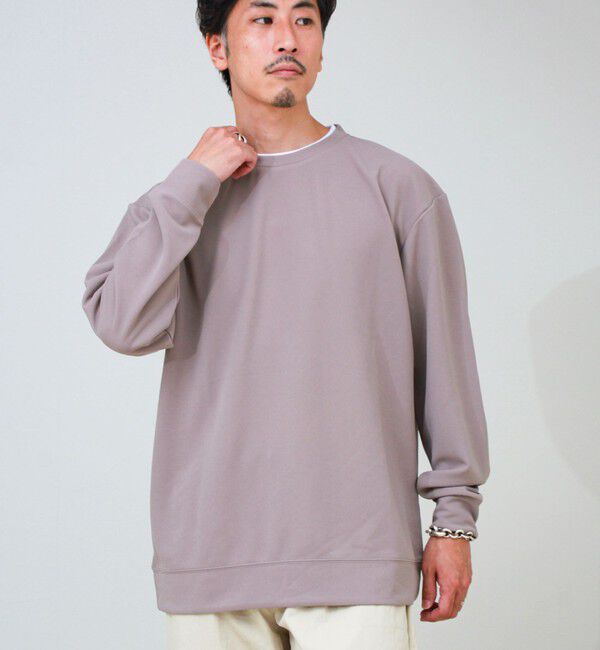 GLOSTER「【1枚で完結】カルゼジョーゼットフェイクレイヤーロングスリーブT ロンT」|Tシャツ・カットソー|