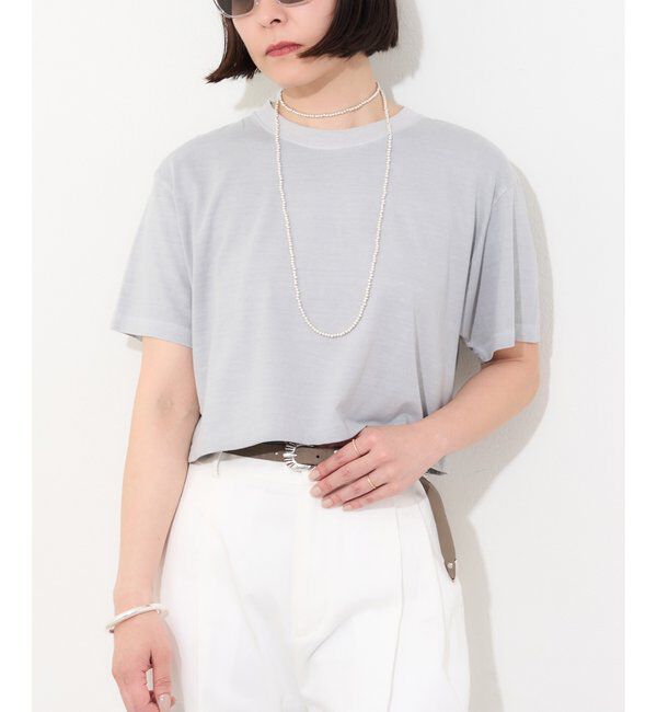  「ピグメントショートTシャツ」|Tシャツ・カットソー|
