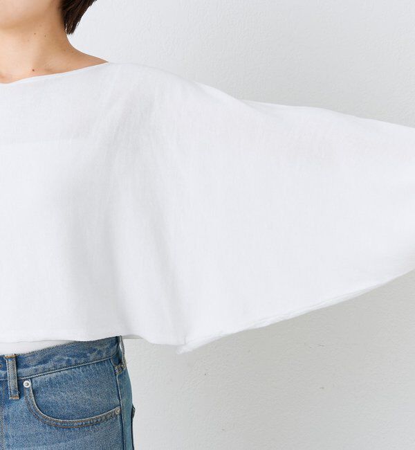  「【A・MONN】【セット着用可】cropped KNIT」|ニット・セーター|