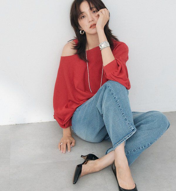  「【A・MONN】【セット着用可】tank KNIT」|ニット・セーター|