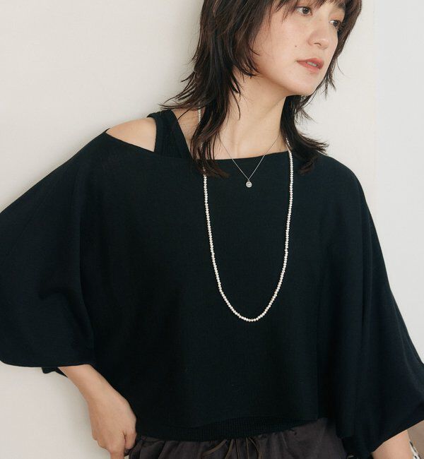  「【A・MONN】【セット着用可】tank KNIT」|ニット・セーター|