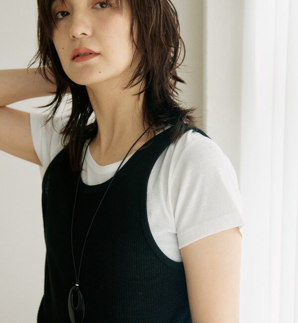  「【A・MONN】【セット着用可】tank KNIT」|ニット・セーター|