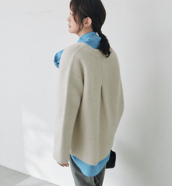  「ヘアリーウールノーカラージャケット」|その他|
