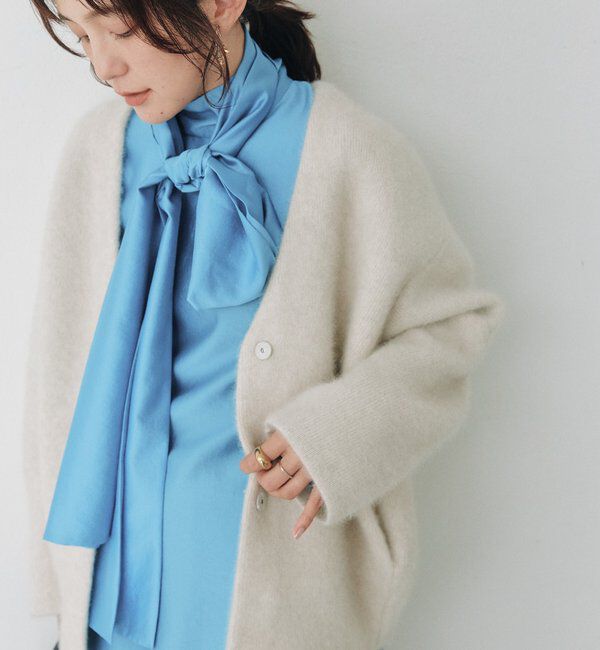  「ヘアリーウールノーカラージャケット」|その他|