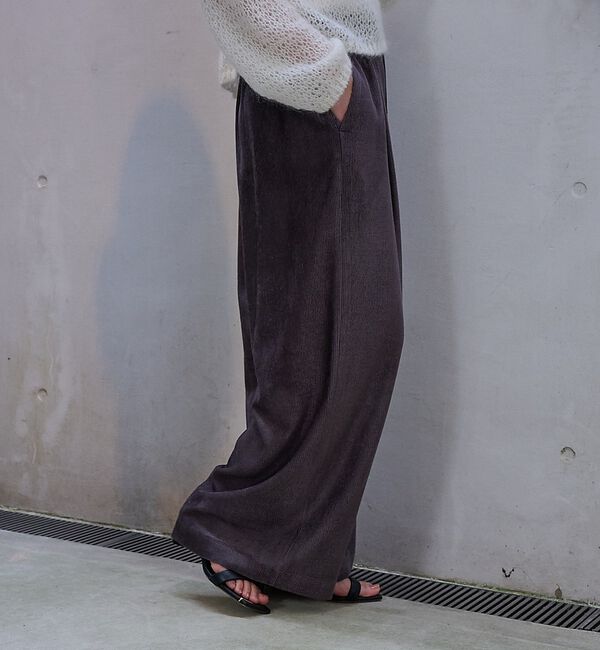 qualite「レーヨンコーデュロイパンツ」|その他|