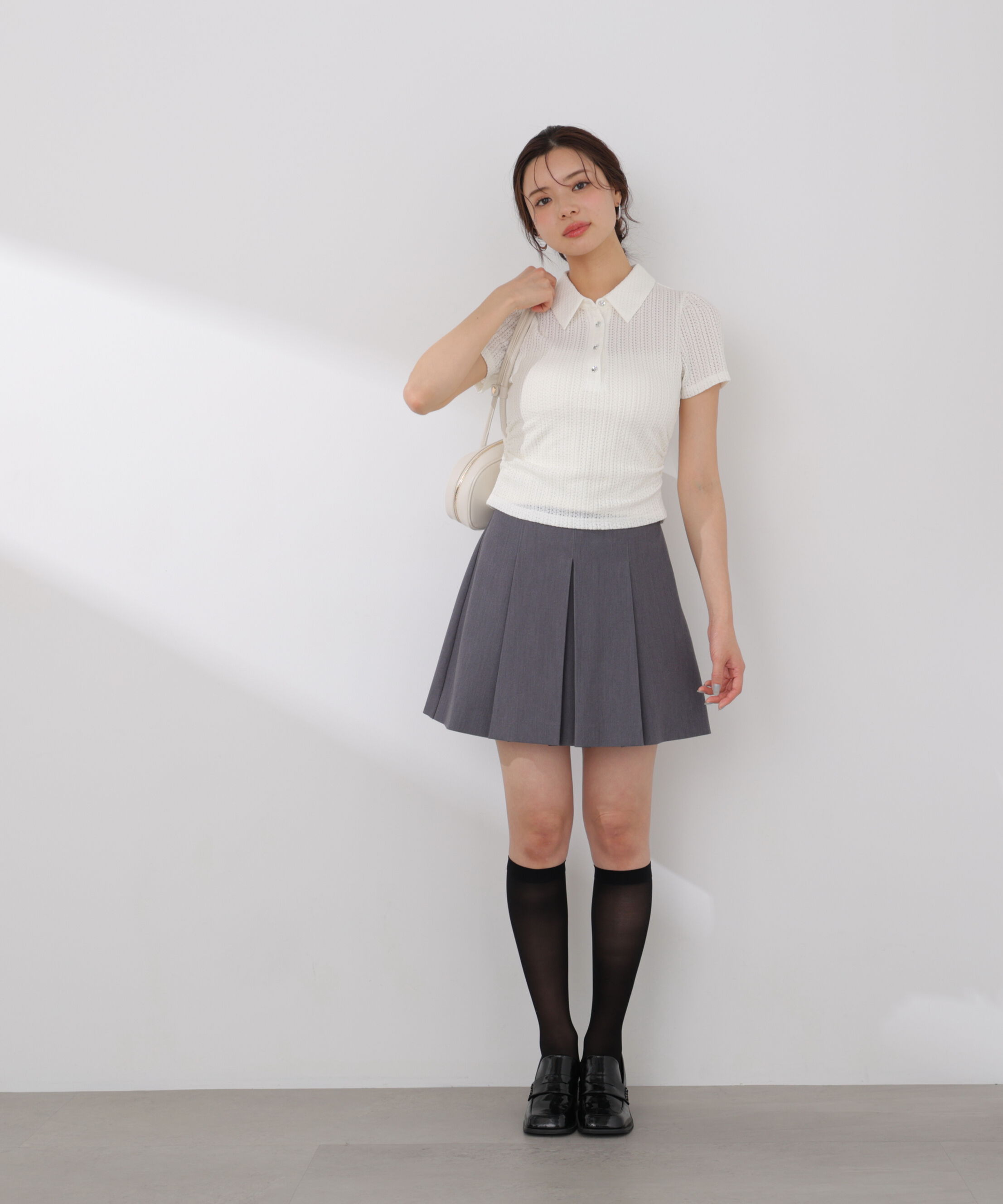 PROPORTION BODY DRESSING「〈EDIT COLOGNE〉レーススキッパートップス」|Tシャツ・カットソー|
