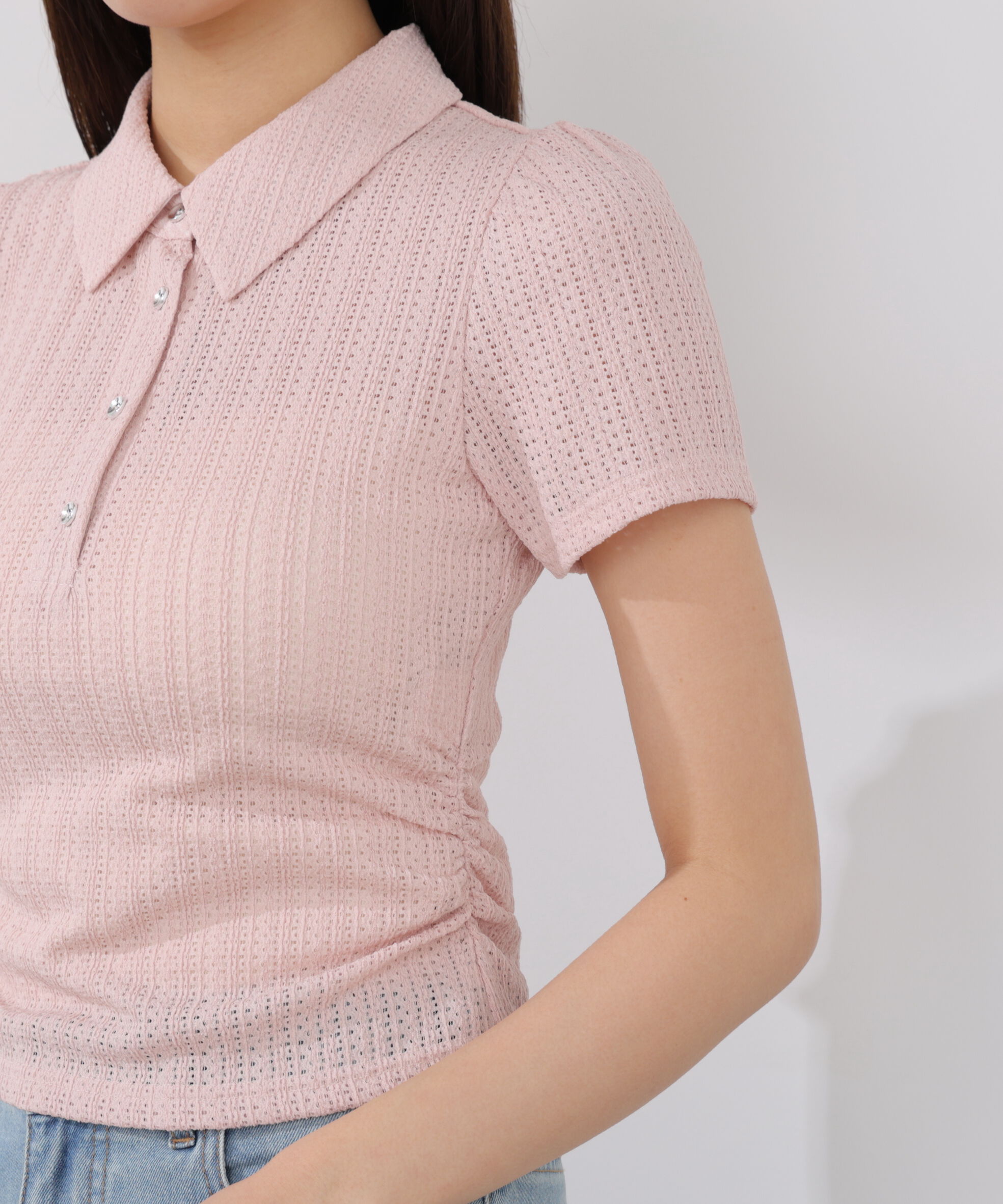PROPORTION BODY DRESSING「〈EDIT COLOGNE〉レーススキッパートップス」|Tシャツ・カットソー|