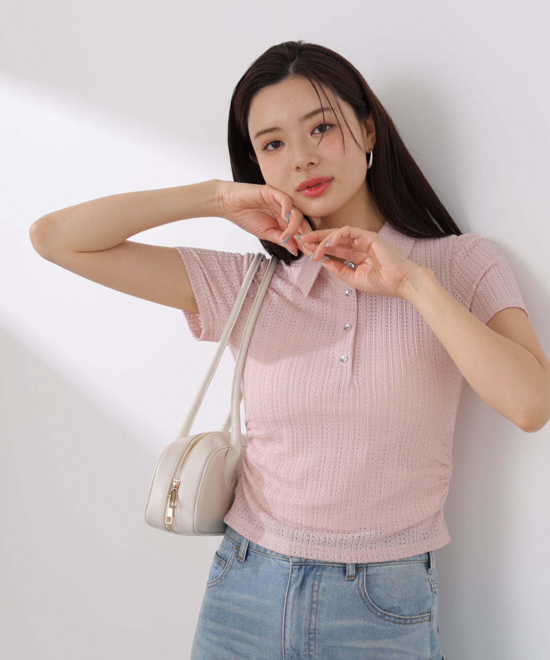 PROPORTION BODY DRESSING「〈EDIT COLOGNE〉レーススキッパートップス」|Tシャツ・カットソー|