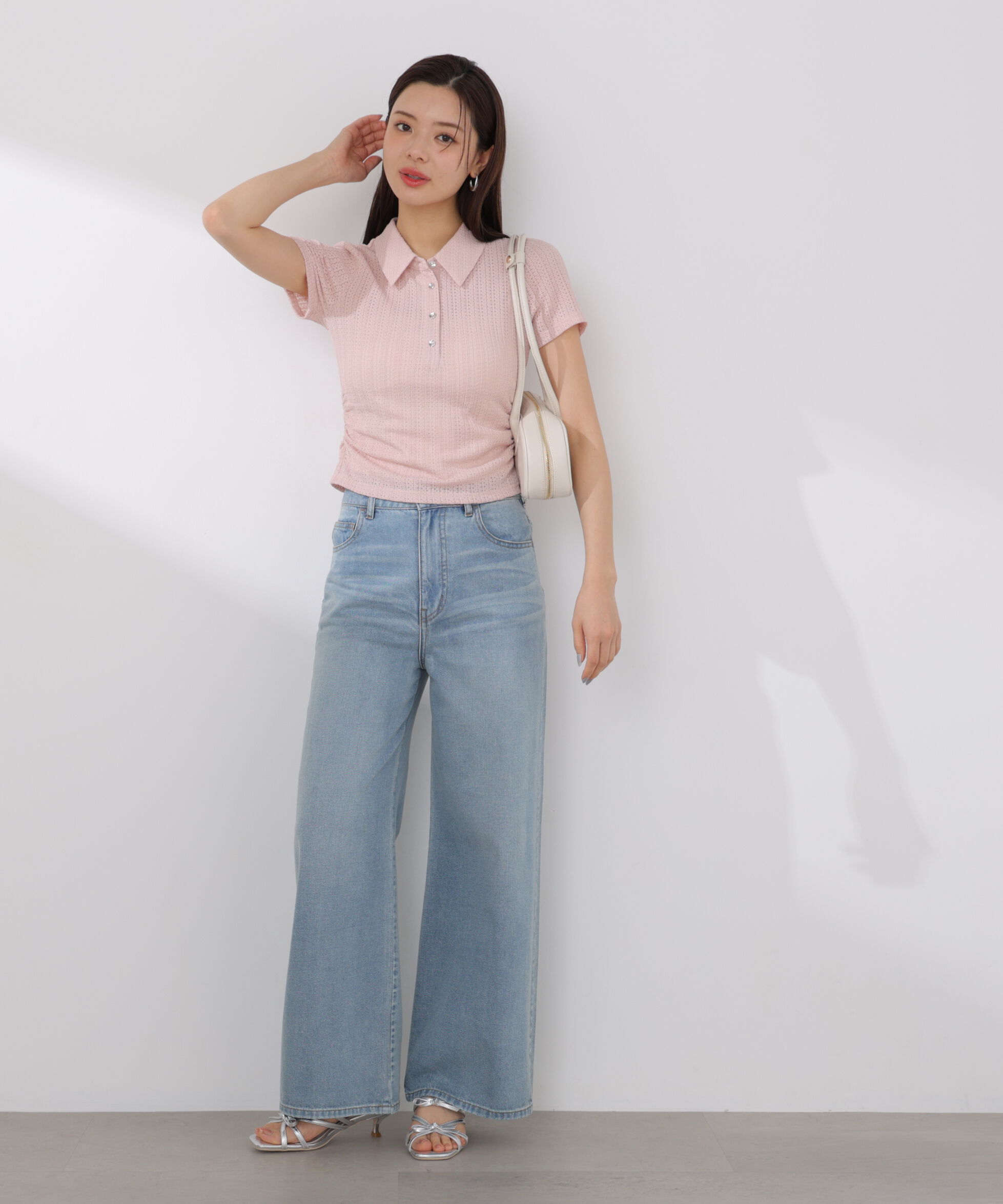 PROPORTION BODY DRESSING「〈EDIT COLOGNE〉レーススキッパートップス」|Tシャツ・カットソー|