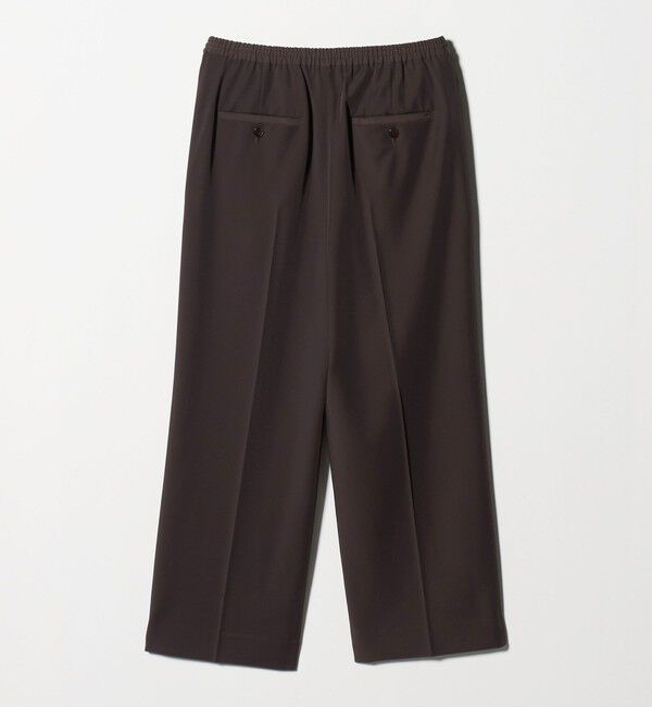 UNITED ARROWS「ツイル イージーパンツ ‐ストレッチ 防シワ 接触冷感‐」|スラックス|