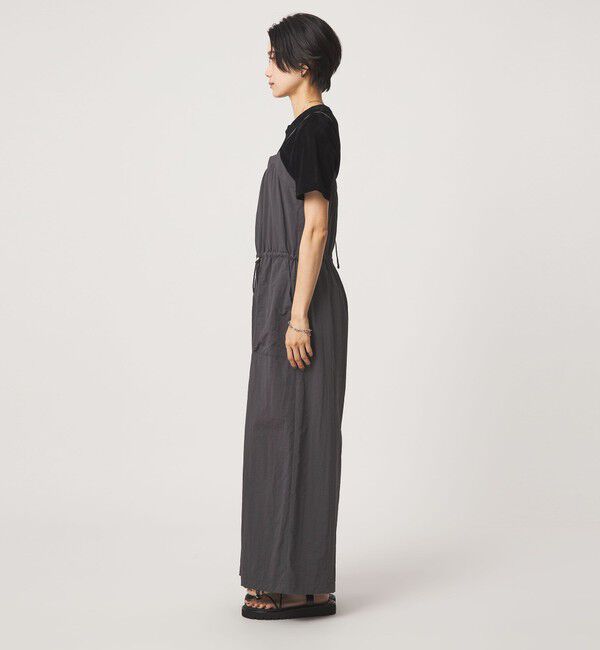 UNITED ARROWS green label relaxing「ウスカル キャミソール サロペット UVカット 撥水 接触冷感」|オールインワン|