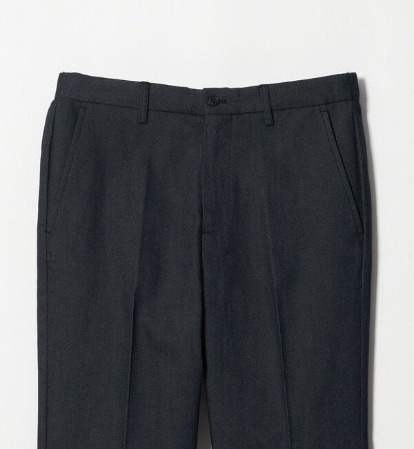 UNITED ARROWS green label relaxing「【WEB限定】JUST fit デニムライク スラックス」|スラックス|