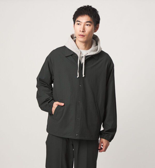 UNITED ARROWS green label relaxing「FREELITCH コーチ ジャケット  -2WAYストレッチ-」|ブルゾン・スタジャン|