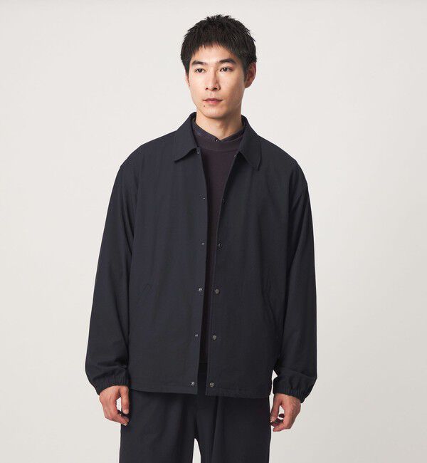 UNITED ARROWS green label relaxing「FREELITCH コーチ ジャケット  -2WAYストレッチ-」|ブルゾン・スタジャン|NAVY