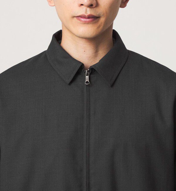 UNITED ARROWS green label relaxing「【別注】＜Brooks Brothers＞GLR TW ジップジャケット ブルゾン」|ブルゾン・スタジャン|