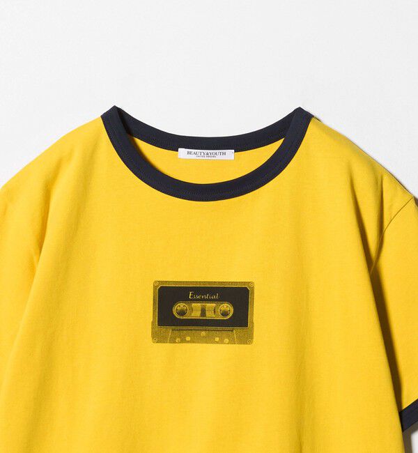 BEAUTY&YOUTH UNITED ARROWS「【WEB限定】グラフィック リンガーTシャツ」|Tシャツ・カットソー|