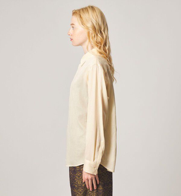 STEVEN ALAN「＜Steven Alan＞ドビー サテン シャツ」|シャツ・ブラウス|