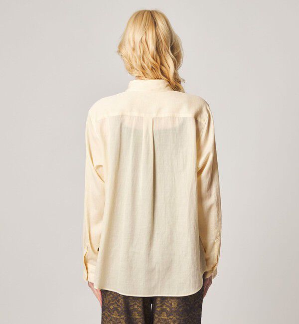 STEVEN ALAN「＜Steven Alan＞ドビー サテン シャツ」|シャツ・ブラウス|