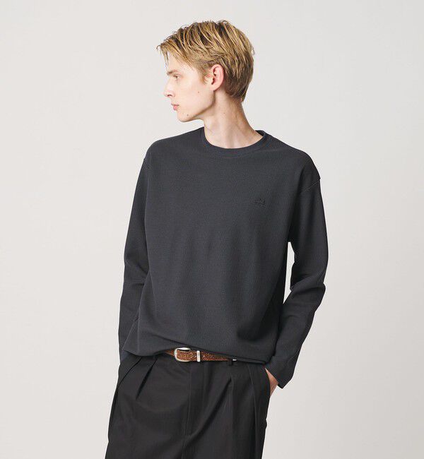 BEAUTY&YOUTH UNITED ARROWS「＜LACOSTE for BEAUTY&YOUTH＞ ワントーン ロングスリーブ カットソー」|Tシャツ・カットソー|