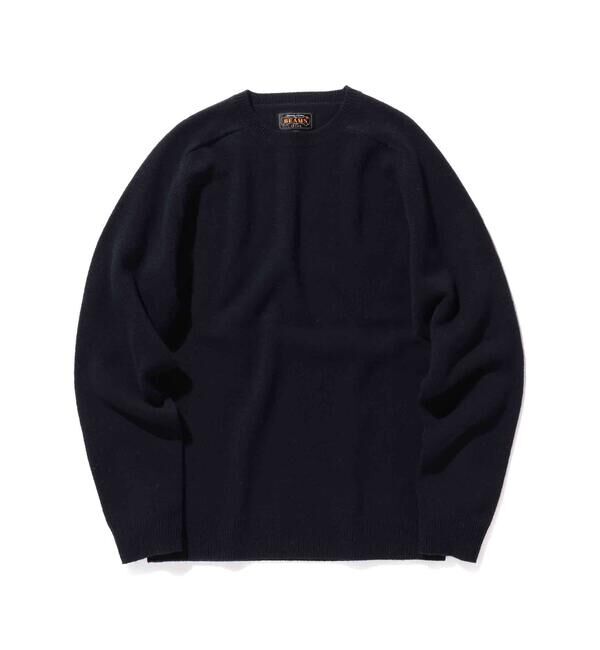 BEAMS PLUS「Crew 9G」|ニット・セーター|NAVY