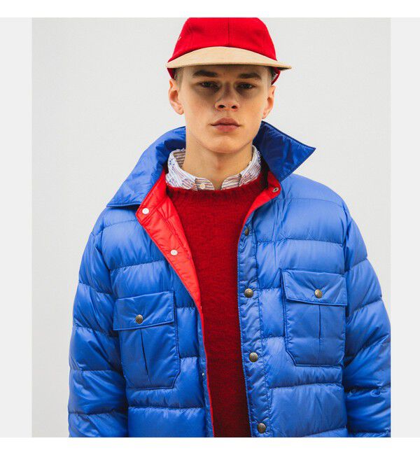 BEAMS PLUS「【別注】SIERRA DESIGNS / Down Shirt」|ブルゾン・スタジャン|BLUE*RED