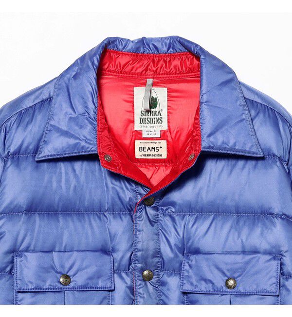 BEAMS PLUS「【別注】SIERRA DESIGNS / Down Shirt」|ブルゾン・スタジャン|