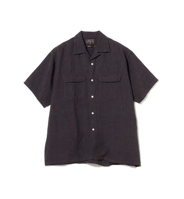 BEAMS PLUS「Open Collar 1/40 Linen」|シャツ・ブラウス|