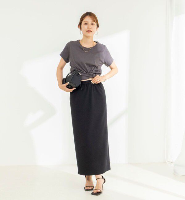 NOLLEY'S「《ノーリーズオリジナル美容Tシャツ》シルクアミノ酸加工Ｔシャツ」|Tシャツ・カットソー|