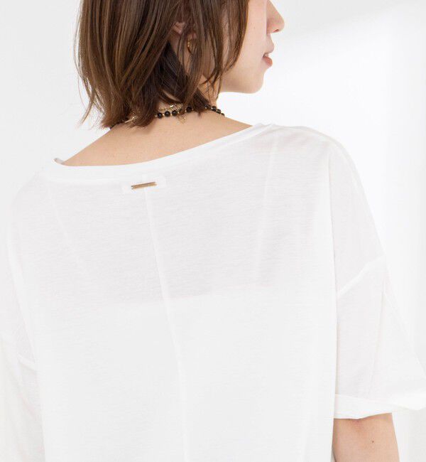 NOLLEY'S「【WEB限定】ウォッシャブルリヨセル綿オトナT」|Tシャツ・カットソー|