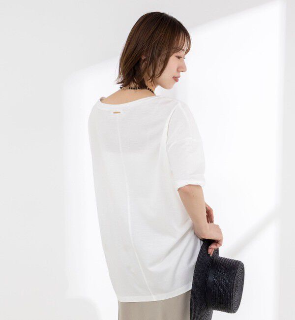 NOLLEY'S「【WEB限定】ウォッシャブルリヨセル綿オトナT」|Tシャツ・カットソー|