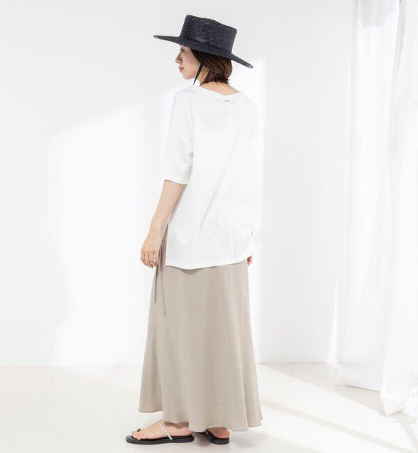 NOLLEY'S「【WEB限定】ウォッシャブルリヨセル綿オトナT」|Tシャツ・カットソー|