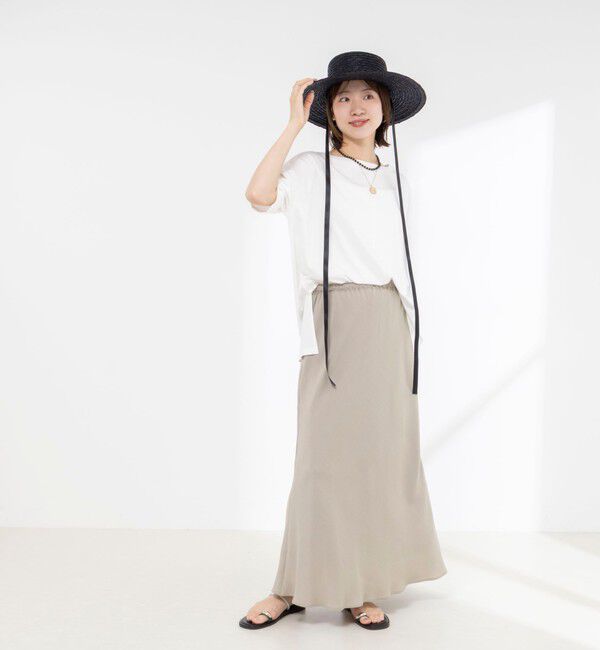 NOLLEY'S「【WEB限定】ウォッシャブルリヨセル綿オトナT」|Tシャツ・カットソー|