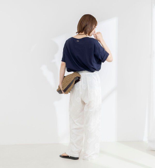 NOLLEY'S「【WEB限定】ウォッシャブルリヨセル綿オトナT」|Tシャツ・カットソー|
