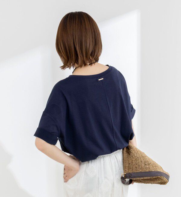 NOLLEY'S「【WEB限定】ウォッシャブルリヨセル綿オトナT」|Tシャツ・カットソー|