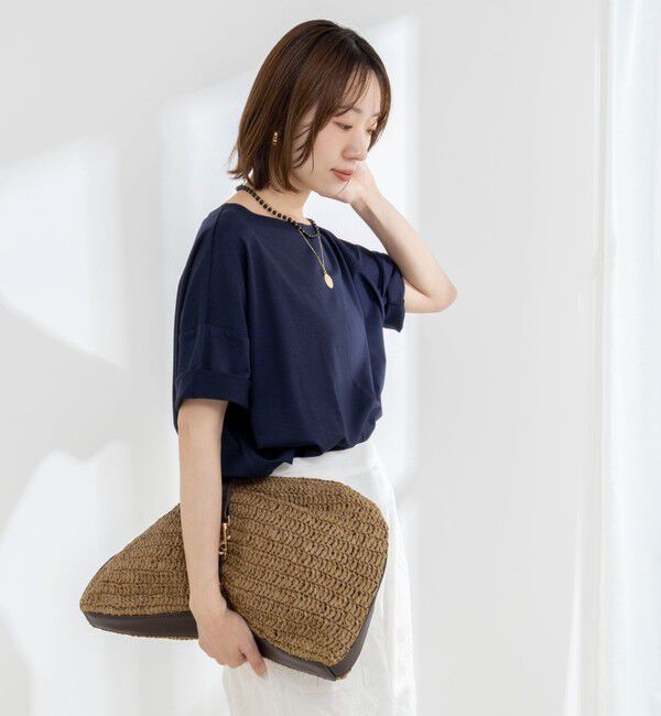 NOLLEY'S「【WEB限定】ウォッシャブルリヨセル綿オトナT」|Tシャツ・カットソー|