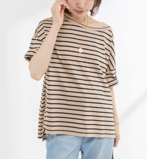 NOLLEY'S「【WEB限定】ウォッシャブルリヨセル綿オトナT」|Tシャツ・カットソー|