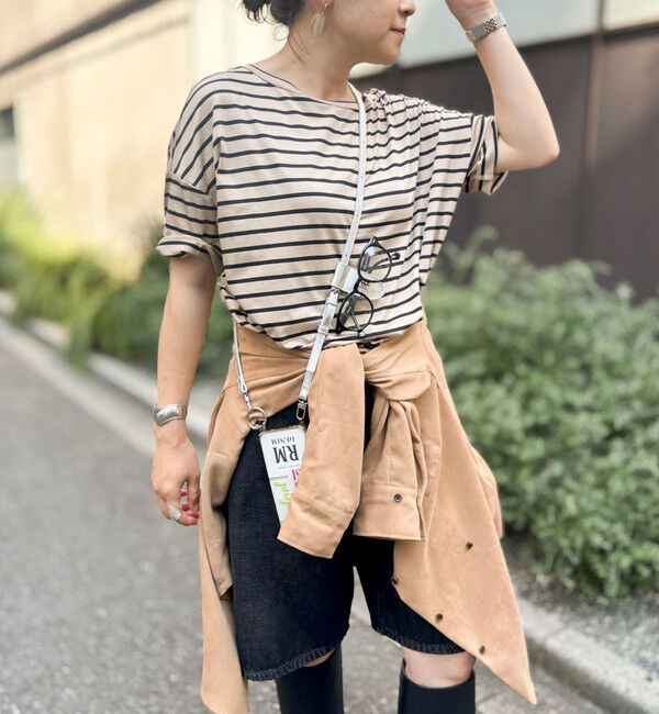 NOLLEY'S「【WEB限定】ウォッシャブルリヨセル綿オトナT」|Tシャツ・カットソー|
