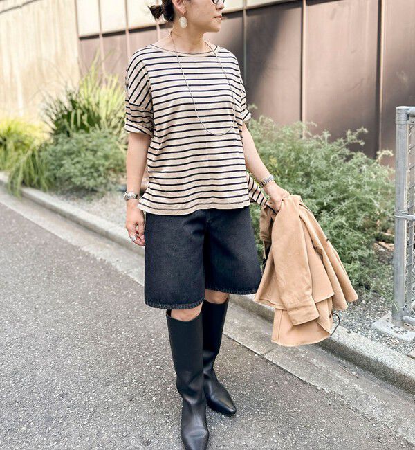 NOLLEY'S「【WEB限定】ウォッシャブルリヨセル綿オトナT」|Tシャツ・カットソー|