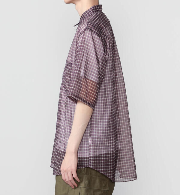  「迷迭香 |〈別注〉ナイロン メッシュシャツ MEN」|シャツ・ブラウス|