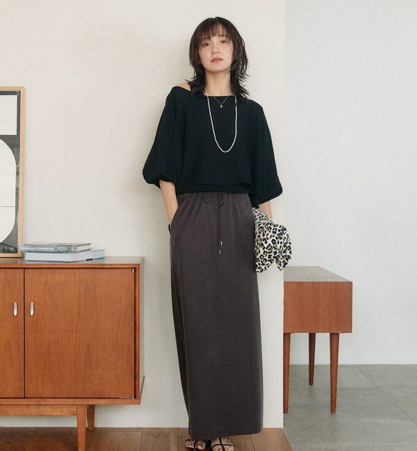  「【A・MONN】【セット着用可】tank KNIT」|ニット・セーター|